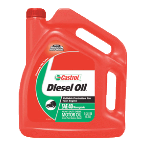 castrol diesel oil sae 40